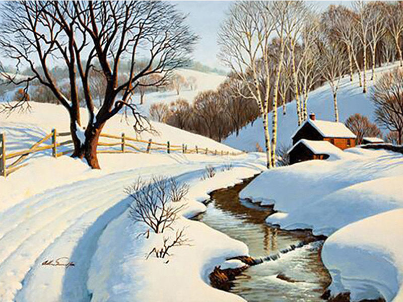 'Schnee-Landschaft III', MNZ242