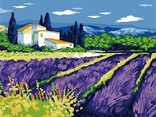 Lavendel-Landschaft III' Nr. 0899, MNZ179
