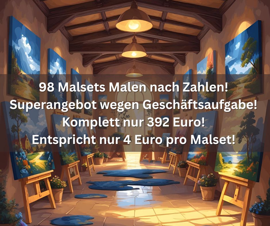 98 Malsets wegen Geschäftsaufgabe zu verkaufen!