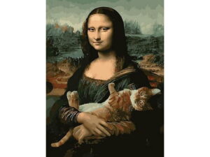 Mona mit Kätzchen